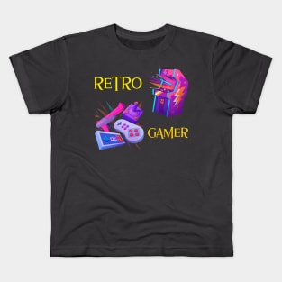 Retro Gamer Kids T-Shirt